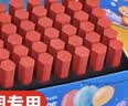 DSB迪士比 金菊黄48支/盒 彩色粉笔六角无尘粉笔无毒黑板报专用黑板画绘画小学教师儿童  CK-6603 实拍图