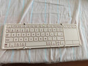 B.O.W航世 HD088F无线蓝牙双模折叠充电键盘智能触控摸板台式笔记本ipad平板手机超薄键盘63键 奶茶色 实拍图