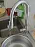 华帝（VATTI）厨房龙头 抽拉式三功能水槽洗菜盆水龙头冷热304不锈钢 062100-JD 实拍图