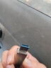 华硕（ASUS）a豆128GB USB3.2Gen 1金属旋转U盘时尚耐用太空银 商务必备学习办公投标电脑通用U300系列 实拍图