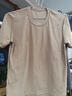 雾卡 【纯棉2件装】短袖t恤男潮流宽松大码夏天新款休闲纯色半袖T恤 纯色净版：深灰+卡其 3XL 建议165-180斤 实拍图