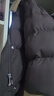 香影美拉德短款羽绒服女2025冬季新款90白鸭绒咖色小个子翻领外套 咖色 S 155/80A/85-95斤 实拍图