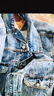 Levi's李维斯情侣同款美式经典复古休闲时尚潮牌修身牛仔夹克外套 中蓝色 72334-0130 S 实拍图