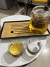 泥也茶壶整套茶具套装玻璃茶水分离泡绿茶耐热高硼硅办公小茶台男士 实拍图