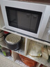 美的（Midea）快捷微波炉 家用小型 360°转盘加热 旋钮操控 易洁内胆（M1-L213B） 实拍图