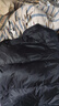 网易严选25新品90鸭绒超蓬羽绒服休闲面包服石墨烯保暖轻量抗菌防泼水 25秋冬立领-静谧黑 M 实拍图