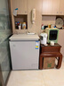 海尔（Haier）132L单温冰柜小型家用小冰柜冻藏转换冷柜小冰箱风冷无霜一级能效BC/BD-132WGHEG9DA 实拍图