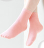 蓓安适一次性袜子女【7A级抗菌】便携旅行袜吸汗透气女士中筒7双装 实拍图