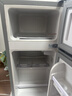 华宝小冰箱小型家用出租房用冷藏冷冻两用一级能效节能省电迷你宿舍寝室办公室二门电冰箱 【一级能效】68L银色【全国联保】 实拍图