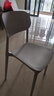 全品屋餐椅凳子塑料椅子办公椅靠背休闲椅书桌椅学习椅化妆椅电脑椅 实拍图