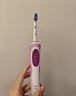 欧乐B电动牙刷成人送男士女士情侣实用新人生日礼物2D声波小圆头旋转软毛刷头D12两支装礼赠 实拍图