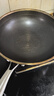 炊大皇炒锅304不锈钢有钛炒菜锅煎锅平底不粘炒锅32cm 可立可视盖不挑灶 实拍图