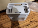懒角落台面路由器收纳盒wifi光猫机顶盒放置物架桌面收纳盒排插无线整理 实拍图