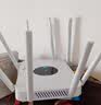 无线路由器千兆wifi6家用高速穿墙王大户型全屋wifi信号放大增强器5G双频中继器电竞漏油器 AC800白色八天线双频【穿墙王/稳定高速】送网线 实拍图