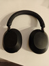 索尼（SONY）WH-1000XM5 头戴式无线耳机 蓝牙降噪耳机1000XM4升级款 网课游戏礼物送男女友学生 黑色 实拍图