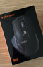 英菲克（INPHIC）M9 无线鼠标可充电轻音办公人体工学电脑台式笔记本2.4G通用便携Typec 灰【可视电量】 实拍图