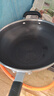 炊大皇炒锅有钛0氟不粘锅316L不锈钢不粘平底炒锅34cm 实拍图