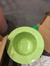 茶花痰盂塑料尿盆儿童尿壶加厚坐便器婴儿便盆宝宝马桶产妇孕妇尿盆 草绿色 带手柄 实拍图