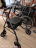 稻承老年人推车轮椅可折叠四脚拐杖购物车康复辅助助行器DC501 实拍图