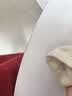 洋意悦奶油风岩板茶几客厅家用小户型简约现代小茶几轻奢网红圆形茶几桌 【60白岩+80纯白岩板】白架白柜 实拍图