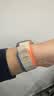 W&P适用苹果手表表带apple watch ultra3/2/1野径回环尼龙编织表带iwatch S11/10/9/8/7/6 橙米49 实拍图