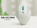 惠普（HP）Engineer1人体工学鼠标中小手女性鼠标 绿色 无线蓝牙双模式办公鼠标 蓝影传感器PAW3220 实拍图