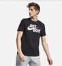 耐克(NIKE)春夏男短袖T恤 纯棉 运动休闲 经典简约 AR5007-011 黑色L 实拍图