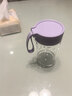 富光清然玻璃杯 高硼硅玻璃水杯子 女生便携牛奶咖啡高颜值茶杯330ml 实拍图