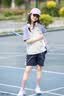 安奈儿童运动鞋男女童羽毛球鞋2026夏季中大童网面比赛训练鞋轻便跑 紫色 【旋转纽扣】 35 实拍图