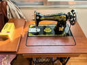 上海老式缝纫机家用台式脚踏电动整套裁缝衣车机架升级吃厚  实拍图