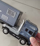 妈宝孖宝合金房车玩具超大号货车儿童3-6岁2男孩卡车模型长拖板小汽车宝宝 实拍图