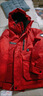 鸭鸭王一博同款1号系列红色羽绒服男女短款2025冬季最新款防寒厚外套Y 中国红色 L /175(推荐125-140斤) 实拍图
