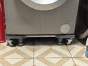 建讯通用万能型全自动洗衣机底座减震防滑加高底座滚筒波轮可移动半自动洗衣机底座 超稳双管8脚4双刹轮-灰色 实拍图