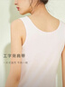 宜而爽【3件装】女士100%全棉背心女罗纹打底衫紧身无袖T恤短袖上衣 实拍图