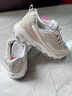 斯凯奇（Skechers）奶茶熊夏季女鞋熊猫老爹鞋透气休闲运动鞋厚底149238 QQ豆乳/NAT 37.5 尺码偏大，建议选小半码 实拍图