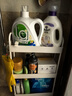 欧润哲 夹缝置物架 厨房收纳架窄缝推车浴室缝隙厨房储物架 三层带把手 实拍图