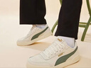彪马（PUMA）经典复古透气小白鞋男女简约百搭休闲板鞋CARACAL 369863 米白色-青绿色-35 42 【尺码偏小】 实拍图