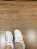 ZHR头层牛皮小白鞋女厚底内增高休闲鞋女轻便百搭女鞋 KS59F 白色 37 实拍图