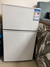 新飞（Frestec）小冰箱 冰箱小型双开门 迷你双门家用宿舍租房冷藏冷冻电冰箱节能省电 90L银【一级能效+行业爆款】升级款 实拍图