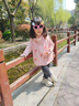 牧萌儿童防晒衣男女童防晒服夏季冰丝凉感宝宝防晒外套披肩 水蜜桃 M 实拍图