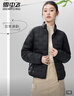 雪中飞时尚女士轻薄羽绒服立领保暖百搭羽绒内胆薄外套 黑色XL 实拍图