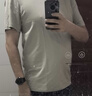 京东京造【已售300w件】男士t恤短袖男女同款衣服男装春夏打底衫 深灰2XL 实拍图