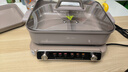 美的（Midea）电火锅鸳鸯锅火锅专用锅多功能锅料理烤肉锅分体式多功能一体电锅0氟钛陶电煮锅HGS352866S 实拍图