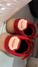 adidas小童「果冻T头鞋」BARREDA DECODE C运动鞋阿迪达斯轻运动   浅猩红/暖香草色   31.5 实拍图