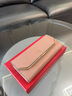 金利来（Goldlion）钱包女长款真皮2026新款时尚简约多卡位三折手拿包多功能女士手包 粉芋色【官方授权-假一罚十】 实拍图