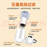 九阳（Joyoung）龙头净水器除氯除味五重高效过滤可视可清洗滤芯一机四芯JYW-T03 实拍图