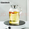 GLASSLOCK耐热玻璃冷水壶高硼硅家用大容量凉白开水壶泡茶果汁壶1000ml 实拍图