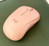 罗技（Logitech）M221轻音鼠标 无线鼠标 办公鼠标 对称鼠标 带无线微型接收器 茱萸粉 实拍图