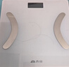 香山 体脂秤智能体重秤 大彩屏显示 心率分析 电子秤人体家用秤体脂称 24项身体数据监测 白 实拍图
