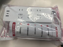 德力西氮化镓30W多口快充插座/USB插线板学生宿舍家用便携插排适用苹果 1A2C+6插孔全长3米 总控开关 实拍图